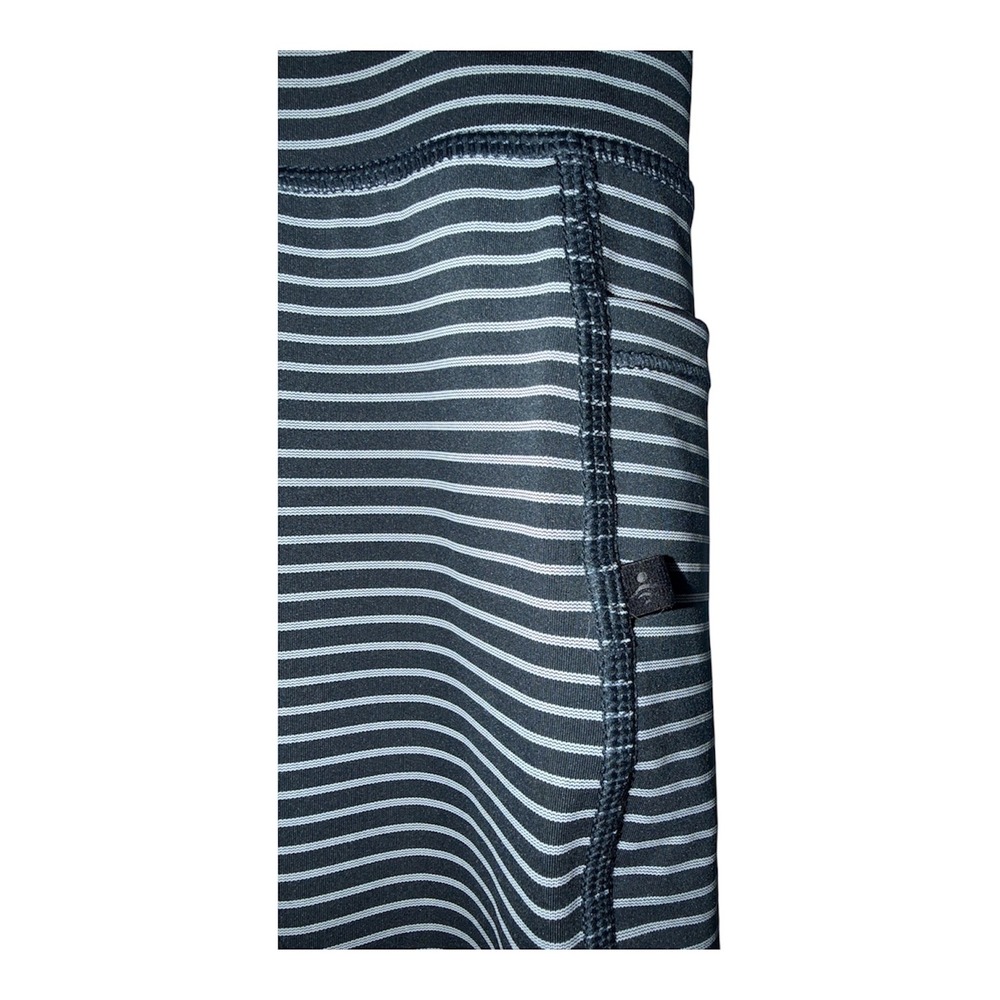 Halara Blue/White Striped Yoga Leggings, XL - Picture 5 of 11